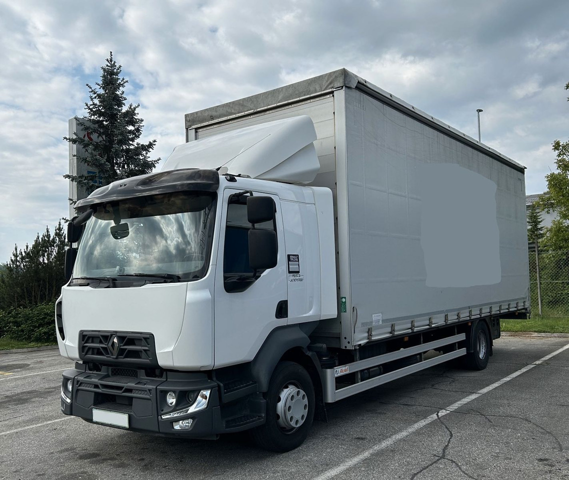 Renault D16 4x2 TILT body 7.70m - Camion à rideaux coulissants: photos 1 Renault D16 4x2 TILT body 7.70m - Camion à rideaux coulissants: photos 1