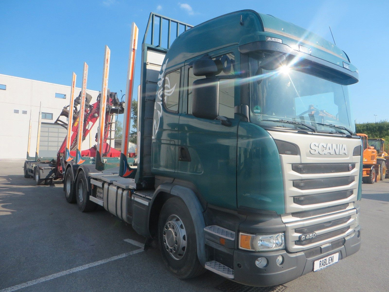 Scania G450 6x4Timber - Camion grumier, Camion grue: photos 2 Scania G450 6x4Timber - Camion grumier, Camion grue: photos 2