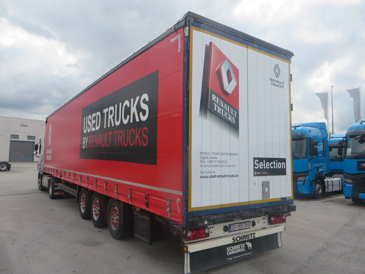 Schmitz Cargobull varios TILT SEMITRAILER -Renault image - Semi-remorque rideaux coulissants: photos 4 Schmitz Cargobull varios TILT SEMITRAILER -Renault image - Semi-remorque rideaux coulissants: photos 4