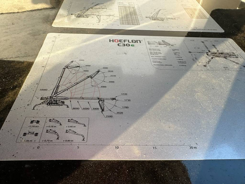Mini grue neuf Hoeflon C30e: photos 19