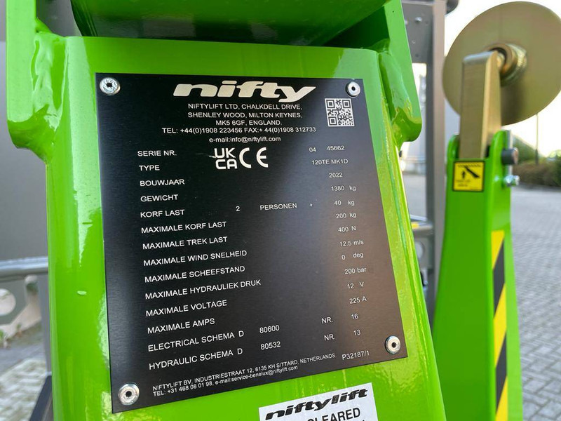 Niftylift 120T - Remorque: photos 5 Niftylift 120T - Remorque: photos 5