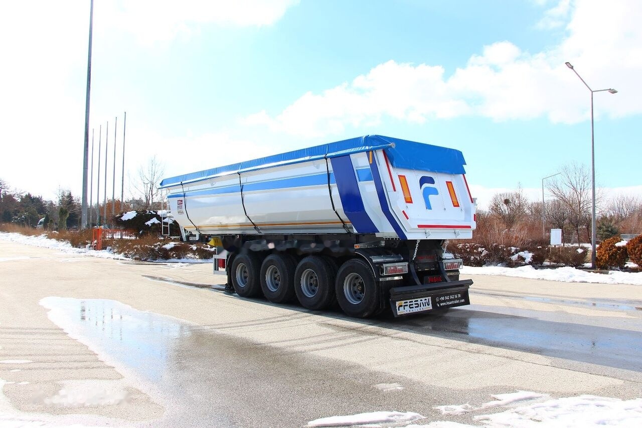 Fesan NEW HARDOX TIPPER SEMI-TRAILER FOUR AXLES FE-HAV-04 - Semi-remorque benne: photos 4 Fesan NEW HARDOX TIPPER SEMI-TRAILER FOUR AXLES FE-HAV-04 - Semi-remorque benne: photos 4