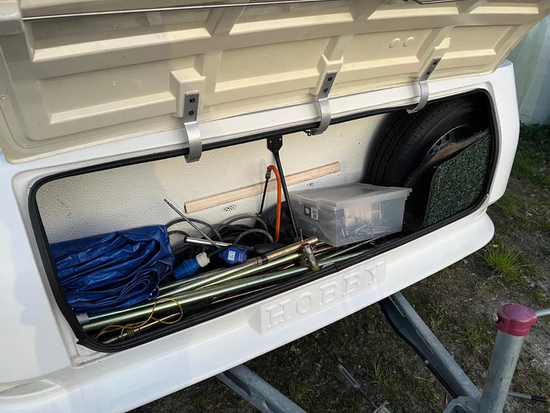 Caravane Hobby Excellent zeer nette caravan met voortent, luifel en fietsendrager!: photos 7
