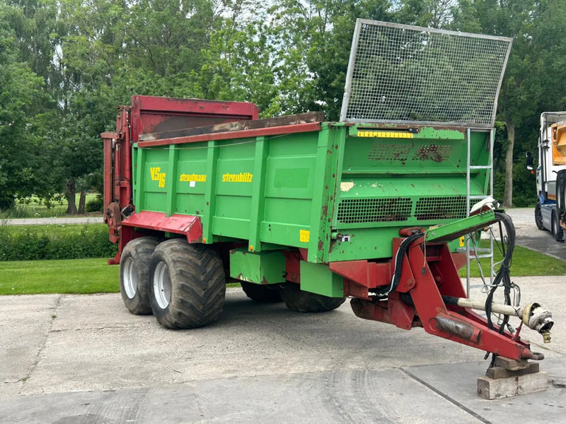 Strautmann VS 16 mestwagen Breedstrooier Mest Compost - Epandeur à fumier: photos 1 Strautmann VS 16 mestwagen Breedstrooier Mest Compost - Epandeur à fumier: photos 1
