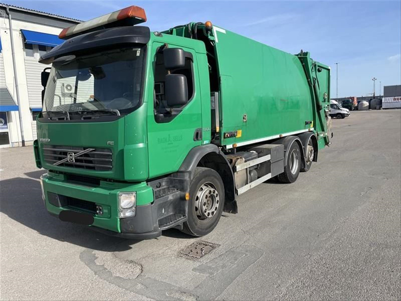 Baklastare Volvo FE 6x2 -2013 - Benne à ordures ménagères: photos 1 Baklastare Volvo FE 6x2 -2013 - Benne à ordures ménagères: photos 1