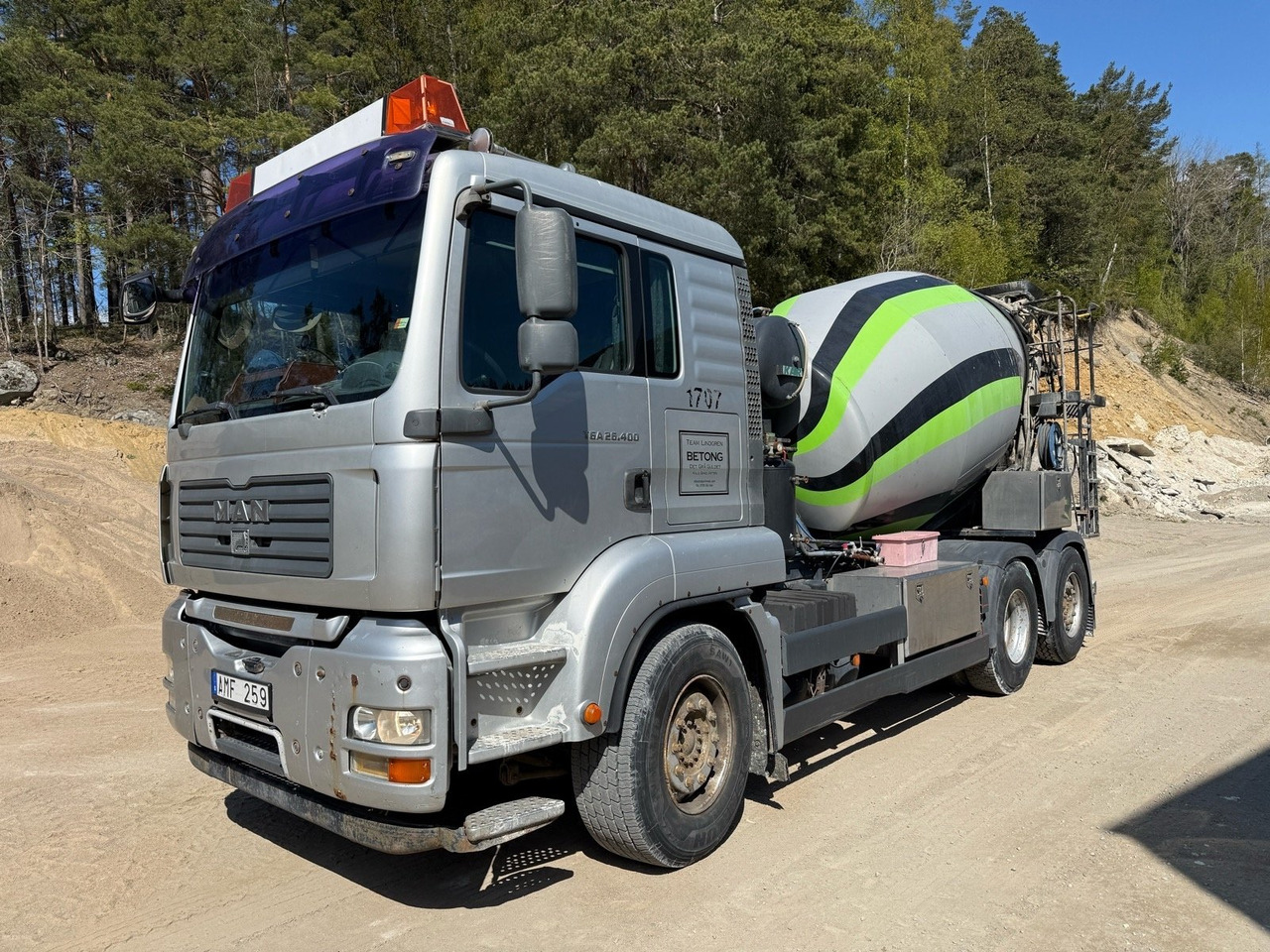 Betongbil MAN TGA 26,400 6X2-2 BL -2007 | Kart - Camion malaxeur: photos 1 Betongbil MAN TGA 26,400 6X2-2 BL -2007 | Kart - Camion malaxeur: photos 1