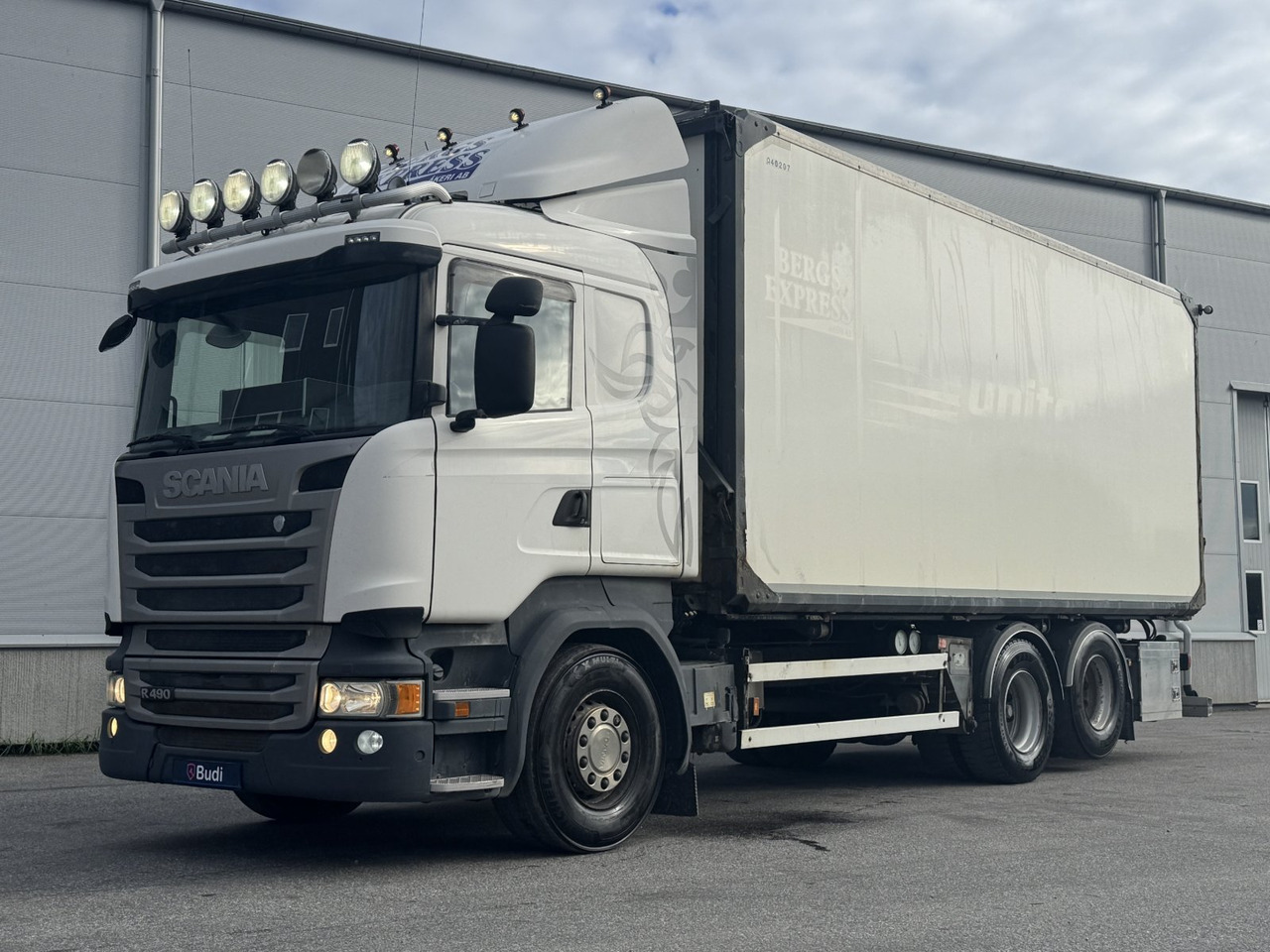 Flisbilsekipage Scania R490 LB 6X2 MNB -2015 | Reparationsobjekt - Camion fourgon: photos 1 Flisbilsekipage Scania R490 LB 6X2 MNB -2015 | Reparationsobjekt - Camion fourgon: photos 1