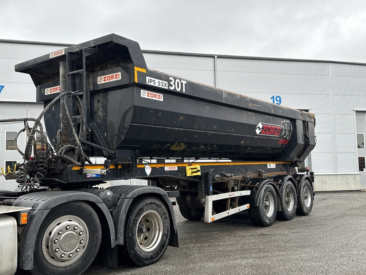 Schakttrailer Zorzi 36S075PRS -2020 - Semi-remorque benne: photos 1 Schakttrailer Zorzi 36S075PRS -2020 - Semi-remorque benne: photos 1