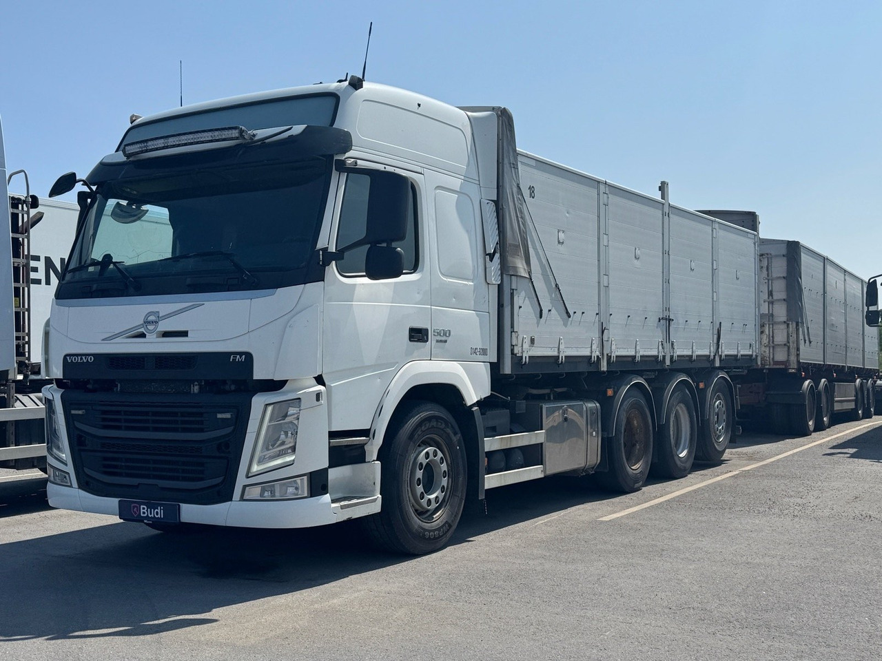 Spannmålsekipage Volvo FM 8*4 -2016 | DIESEL - Camion plateau: photos 1 Spannmålsekipage Volvo FM 8*4 -2016 | DIESEL - Camion plateau: photos 1