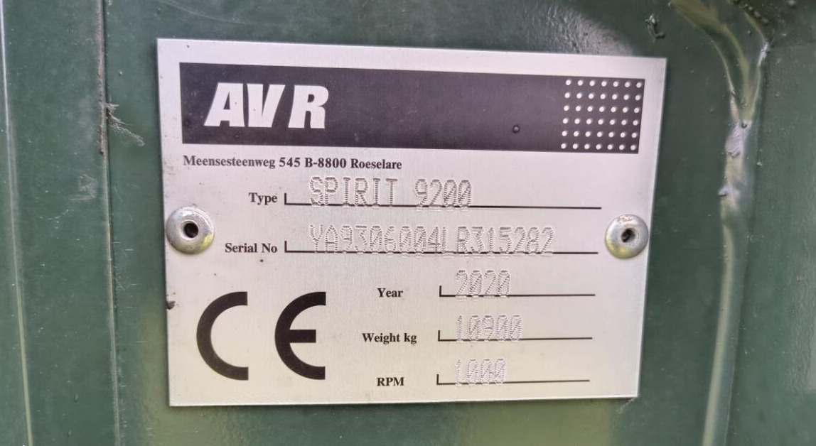 Crédit-bail AVR Spirit 9200CR AVR Spirit 9200CR: photos 15