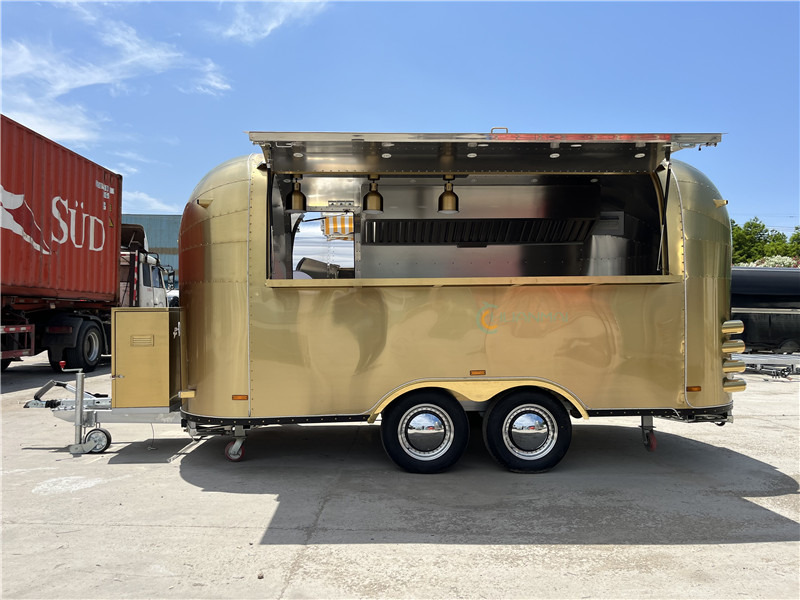 Ice Cream Trailer ,Coffee Food Trailer Gold Food Truck, Burger Foodtruck - Remorque magasin: photos 2 Ice Cream Trailer ,Coffee Food Trailer Gold Food Truck, Burger Foodtruck - Remorque magasin: photos 2