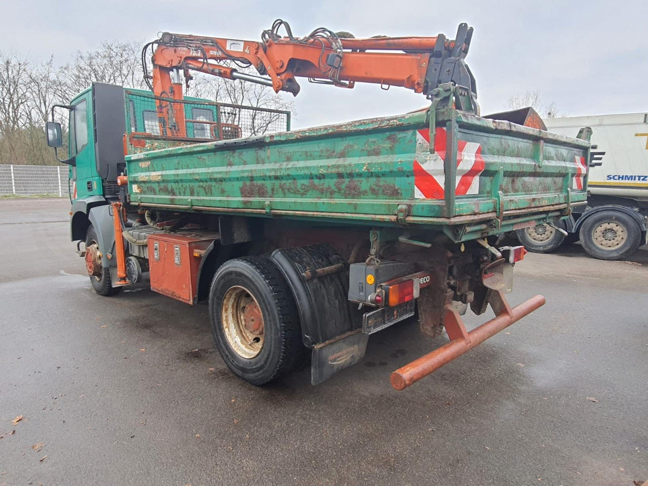 Iveco ML140E18 Dreiseitenkipper 4x4 mit Kran+Greifere - Camion benne: photos 3 Iveco ML140E18 Dreiseitenkipper 4x4 mit Kran+Greifere - Camion benne: photos 3