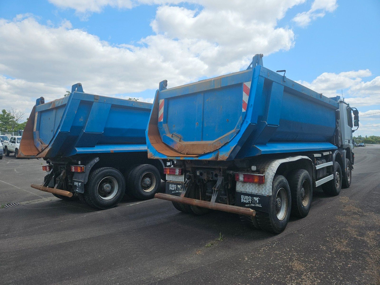 Mercedes-Benz Actros 4144 8x8 Hinterkipper - Camion benne: photos 3 Mercedes-Benz Actros 4144 8x8 Hinterkipper - Camion benne: photos 3