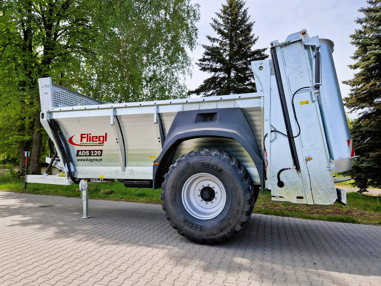 Fliegl ADS 120 - Epandeur à fumier: photos 3 Fliegl ADS 120 - Epandeur à fumier: photos 3