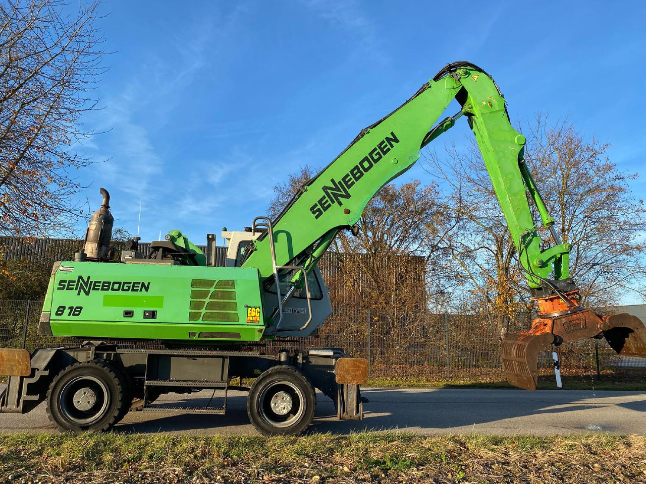 Sennebogen 818 - Pelle de manutention: photos 5 Sennebogen 818 - Pelle de manutention: photos 5