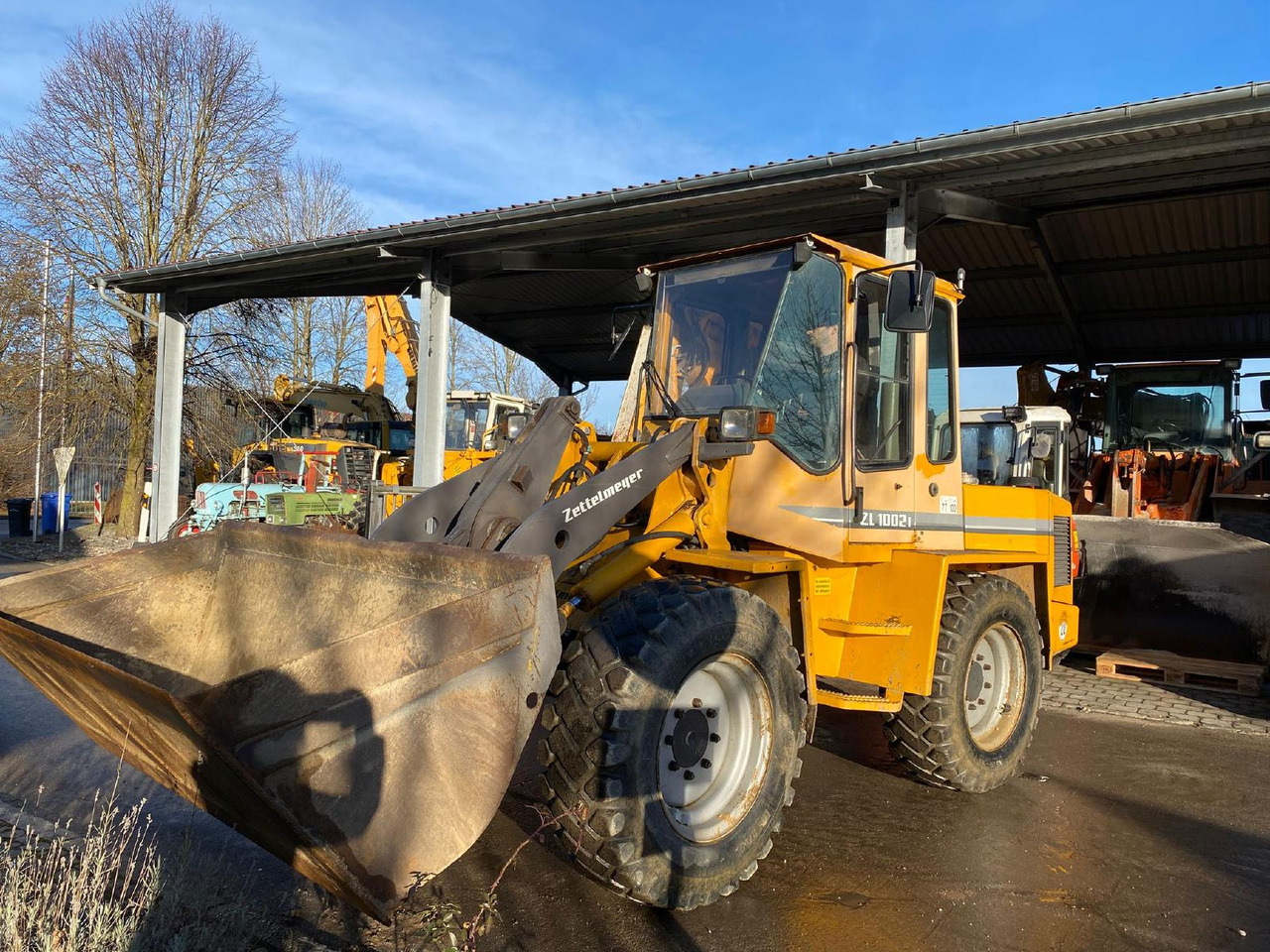 Zettelmeyer ZL 1002 - Chargeuse sur pneus: photos 4 Zettelmeyer ZL 1002 - Chargeuse sur pneus: photos 4