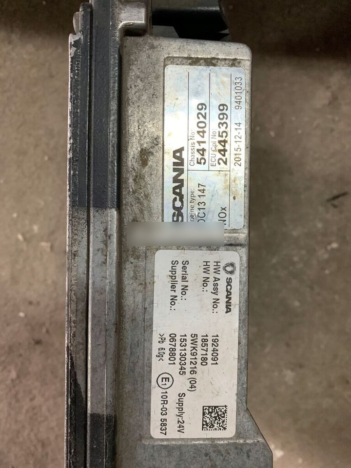 Silnika DC13147 E6 450 Scania - Bloc de gestion pour Camion: photos 3 Silnika DC13147 E6 450 Scania - Bloc de gestion pour Camion: photos 3