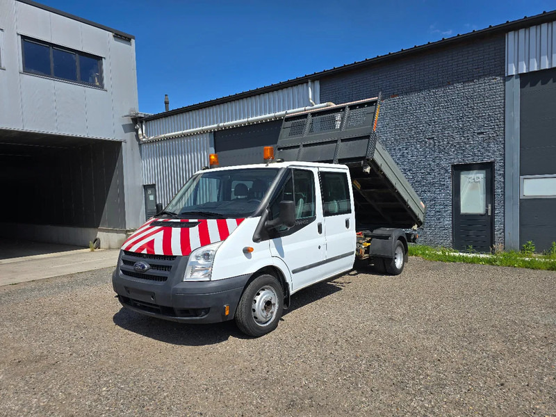 Véhicule utilitaire benne, Utilitaire double cabine Ford Transit 7 seats 39000km, 3 sides tipper: photos 1
