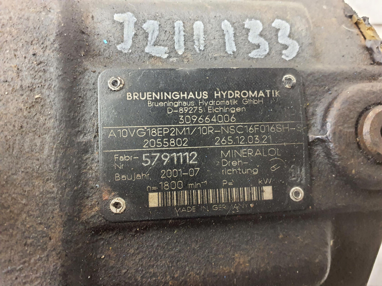 BRUENINGHAUS HYDROMATIK hydraulic pump - Pompe hydraulique pour Grue mobile: photos 5 BRUENINGHAUS HYDROMATIK hydraulic pump - Pompe hydraulique pour Grue mobile: photos 5