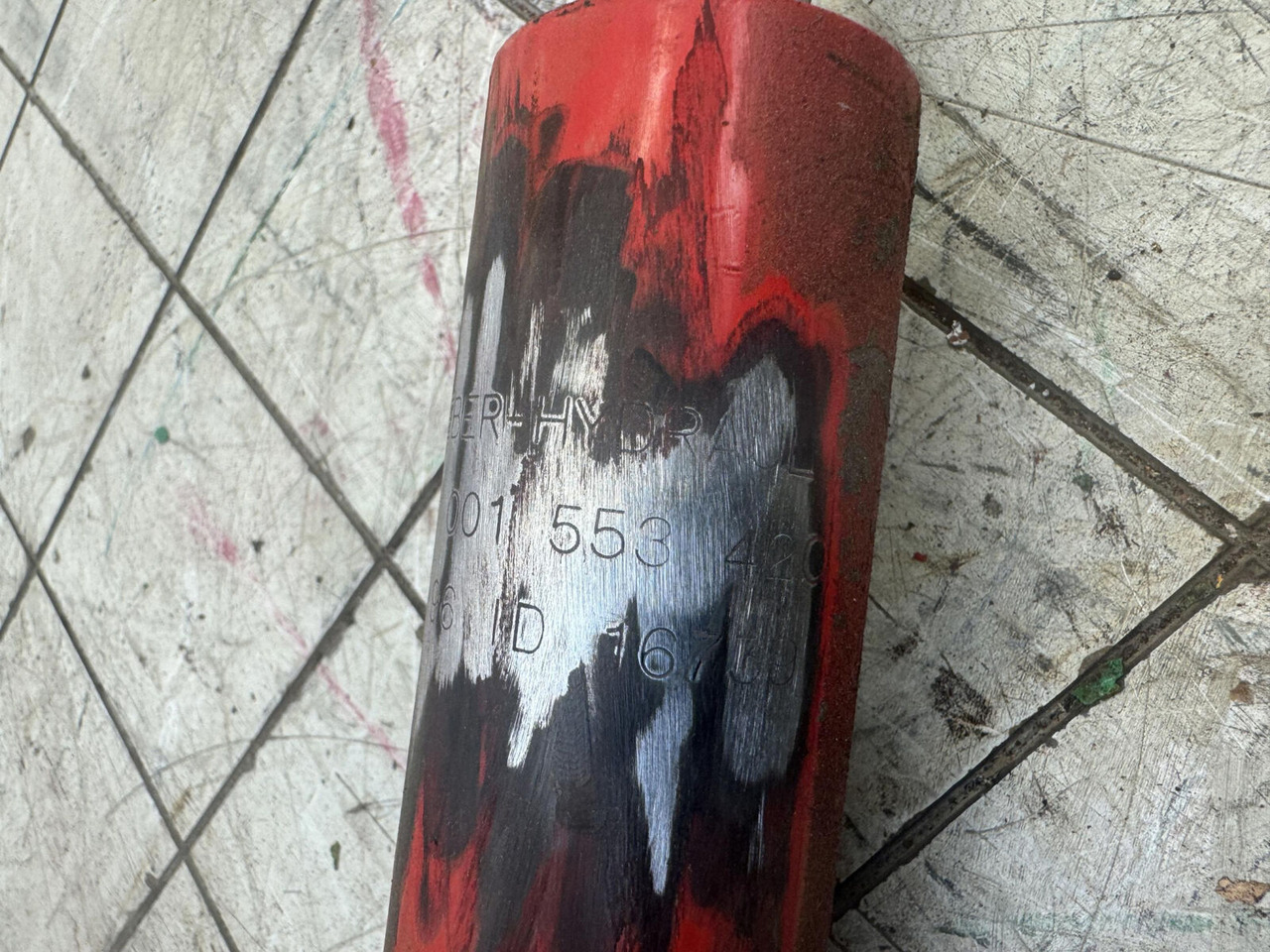 Vérin hydraulique pour Grue mobile Grove GMK 3050 cabin tilt cylinder: photos 6