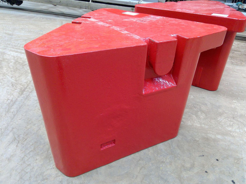 Grove GMK 5130-1/2 counterweight 5,8 ton - Contrepoids pour Engins de chantier: photos 2 Grove GMK 5130-1/2 counterweight 5,8 ton - Contrepoids pour Engins de chantier: photos 2