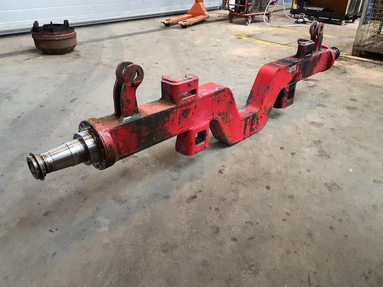 Krupp KMK 5100 axle 3 housing - Essieu et pièces pour Grue mobile: photos 3 Krupp KMK 5100 axle 3 housing - Essieu et pièces pour Grue mobile: photos 3