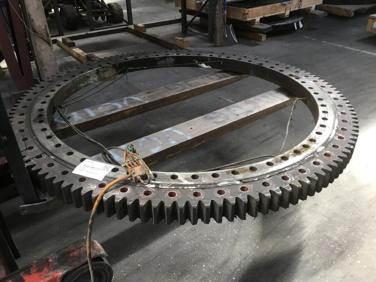 Krupp KMK 5100 slew ring - Couronne d'orientation pour Grue mobile: photos 1 Krupp KMK 5100 slew ring - Couronne d'orientation pour Grue mobile: photos 1