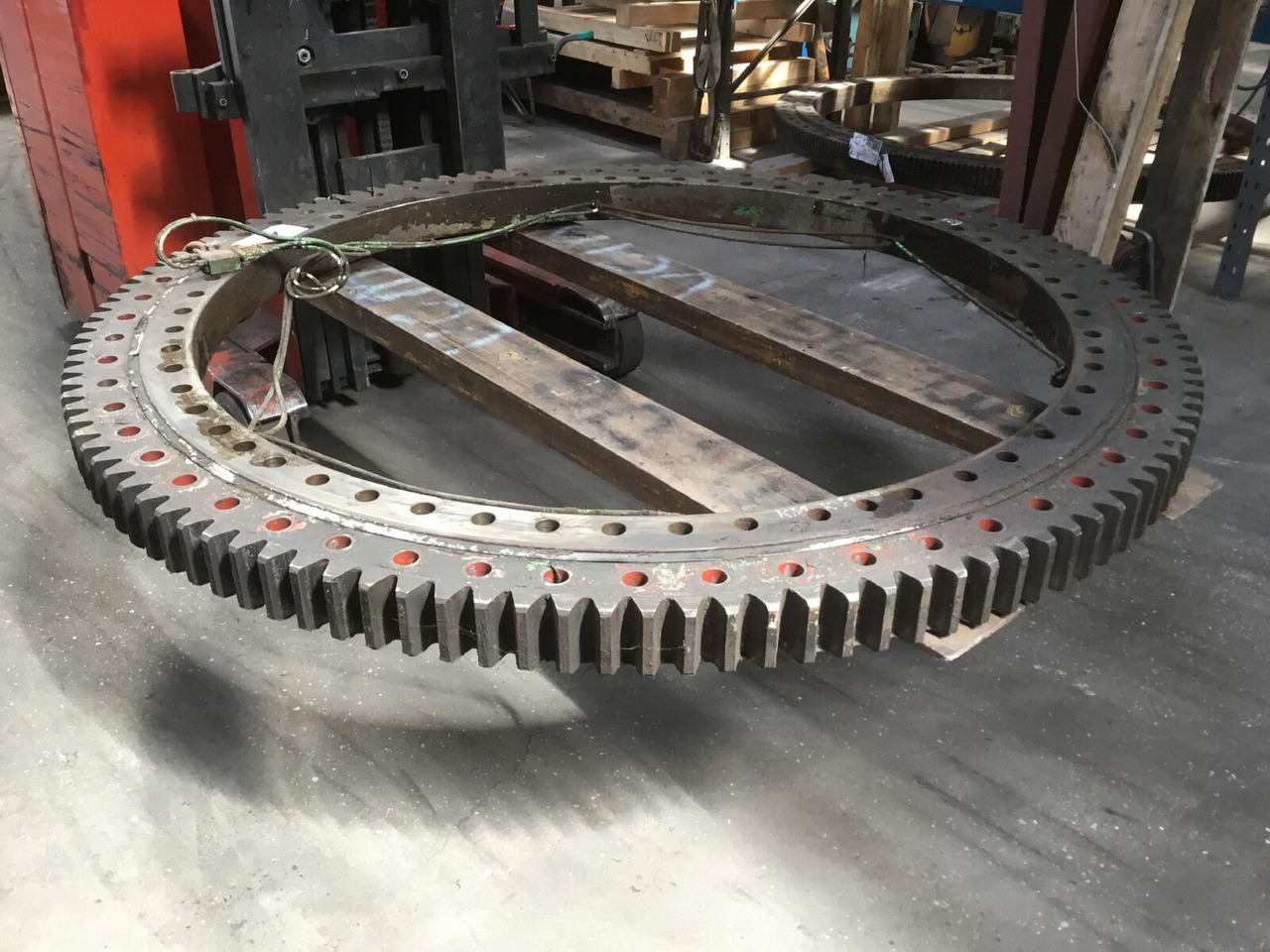 Krupp KMK 5100 slew ring - Couronne d'orientation pour Grue mobile: photos 2 Krupp KMK 5100 slew ring - Couronne d'orientation pour Grue mobile: photos 2