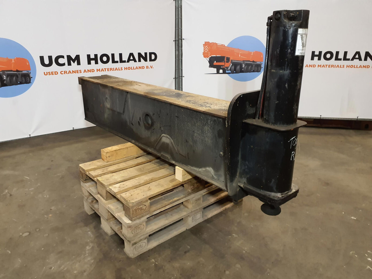 Krupp KMK 5100 sliding beam front - Suspension pour Grue mobile: photos 1 Krupp KMK 5100 sliding beam front - Suspension pour Grue mobile: photos 1