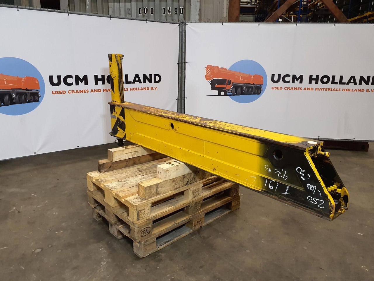 Liebherr LTM 1050-1 sliding beam rear complete - Suspension pour Grue mobile: photos 4 Liebherr LTM 1050-1 sliding beam rear complete - Suspension pour Grue mobile: photos 4