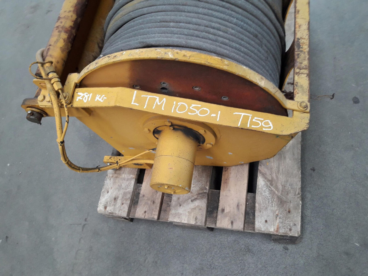 Liebherr LTM 1050-1 winch - Treuil pour Grue mobile: photos 3 Liebherr LTM 1050-1 winch - Treuil pour Grue mobile: photos 3
