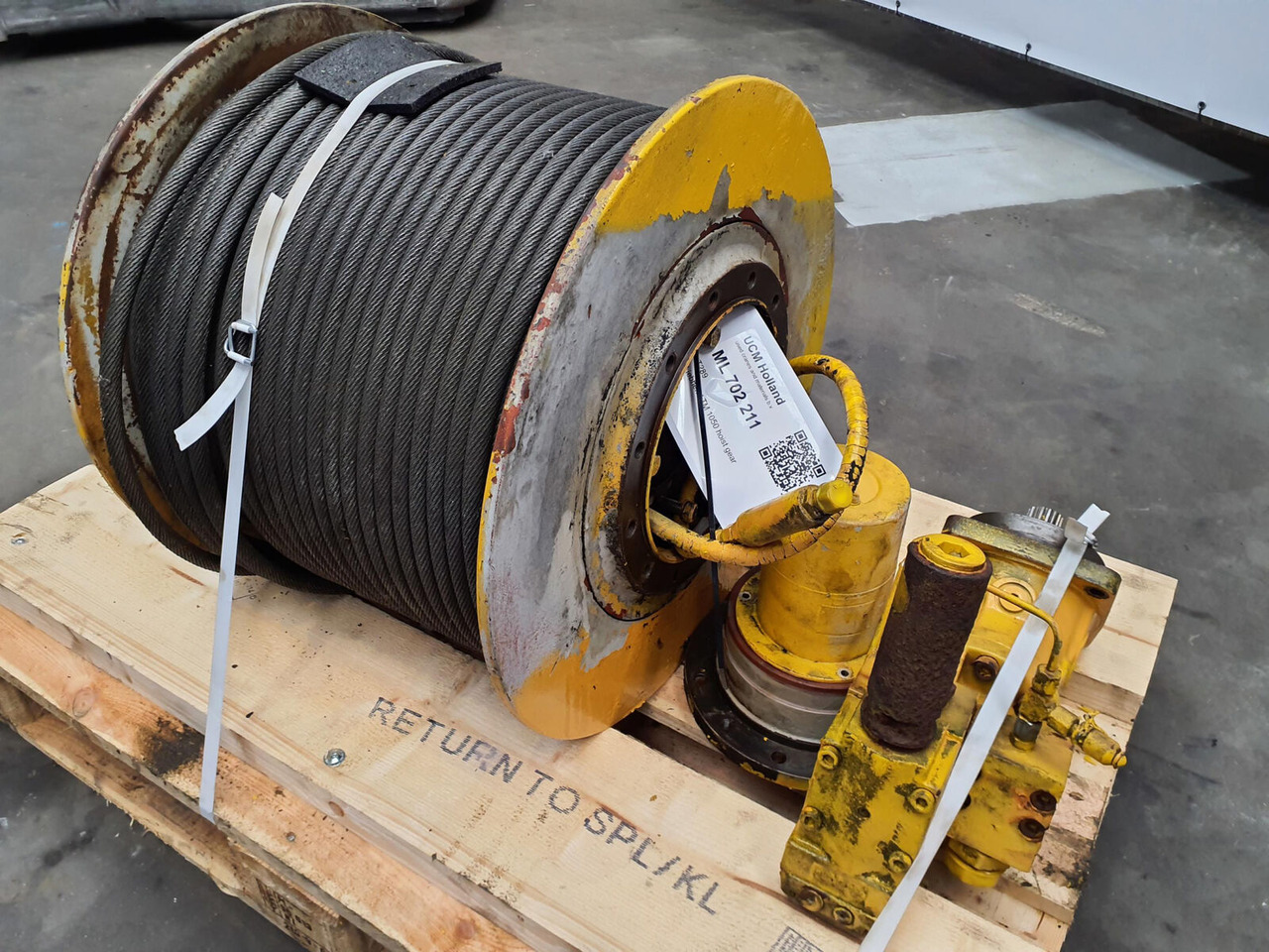 Liebherr LTM 1050 hoist gear - Treuil pour Grue: photos 2 Liebherr LTM 1050 hoist gear - Treuil pour Grue: photos 2