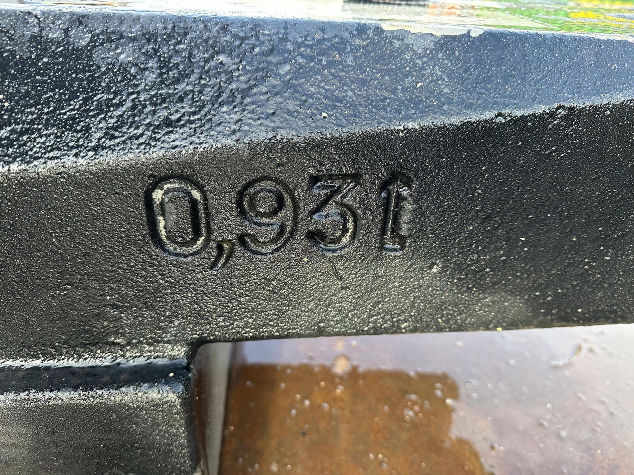 Liebherr LTM 1100-5.2 Counterweight 0,93 ton - Contrepoids pour Grue mobile: photos 5 Liebherr LTM 1100-5.2 Counterweight 0,93 ton - Contrepoids pour Grue mobile: photos 5