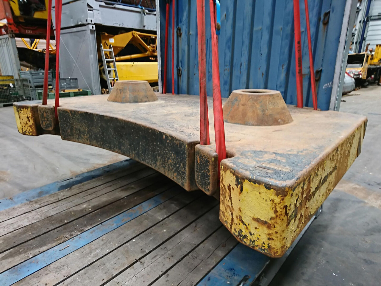 Liebherr LTM 1160-2 counterweight 12 ton - Contrepoids pour Grue mobile: photos 2 Liebherr LTM 1160-2 counterweight 12 ton - Contrepoids pour Grue mobile: photos 2
