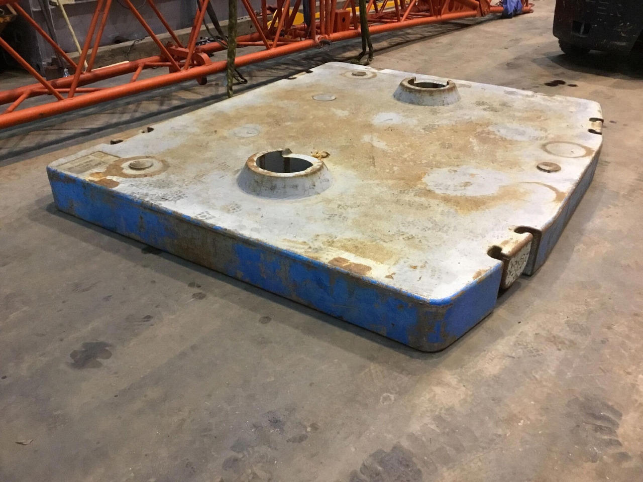 Liebherr LTM 1250-6.1 counterweight 12,5 ton - Contrepoids pour Grue mobile: photos 2 Liebherr LTM 1250-6.1 counterweight 12,5 ton - Contrepoids pour Grue mobile: photos 2