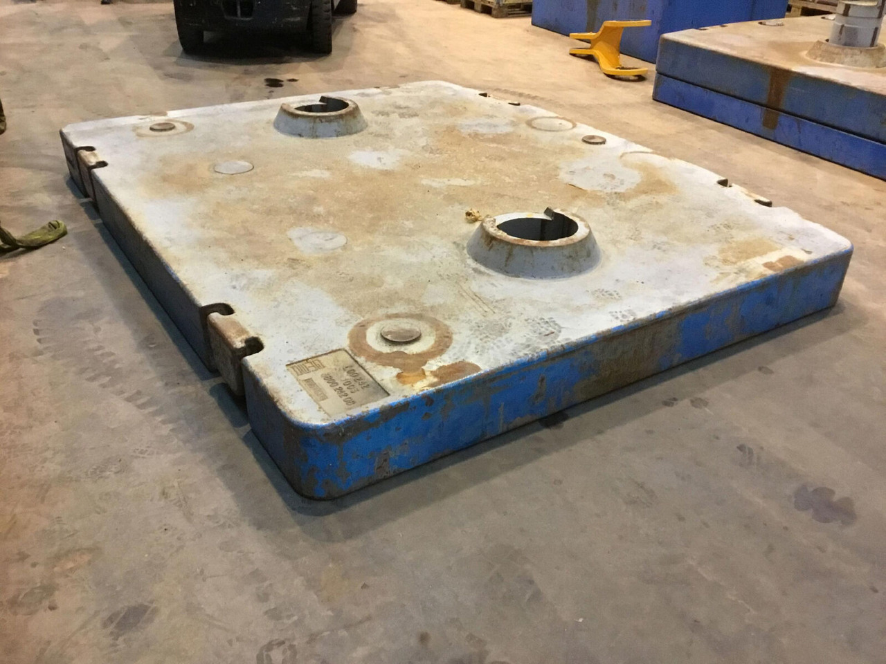 Liebherr LTM 1250-6.1 counterweight 12,5 ton - Contrepoids pour Grue mobile: photos 3 Liebherr LTM 1250-6.1 counterweight 12,5 ton - Contrepoids pour Grue mobile: photos 3