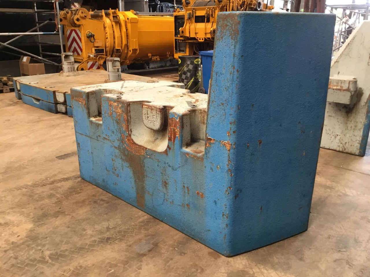 Liebherr LTM 1250-6.1 counterweight 12,5 ton - Contrepoids pour Grue mobile: photos 3 Liebherr LTM 1250-6.1 counterweight 12,5 ton - Contrepoids pour Grue mobile: photos 3