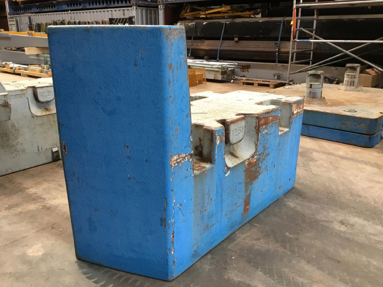 Liebherr LTM 1250-6.1 counterweight 12,5 ton - Contrepoids pour Grue mobile: photos 3 Liebherr LTM 1250-6.1 counterweight 12,5 ton - Contrepoids pour Grue mobile: photos 3