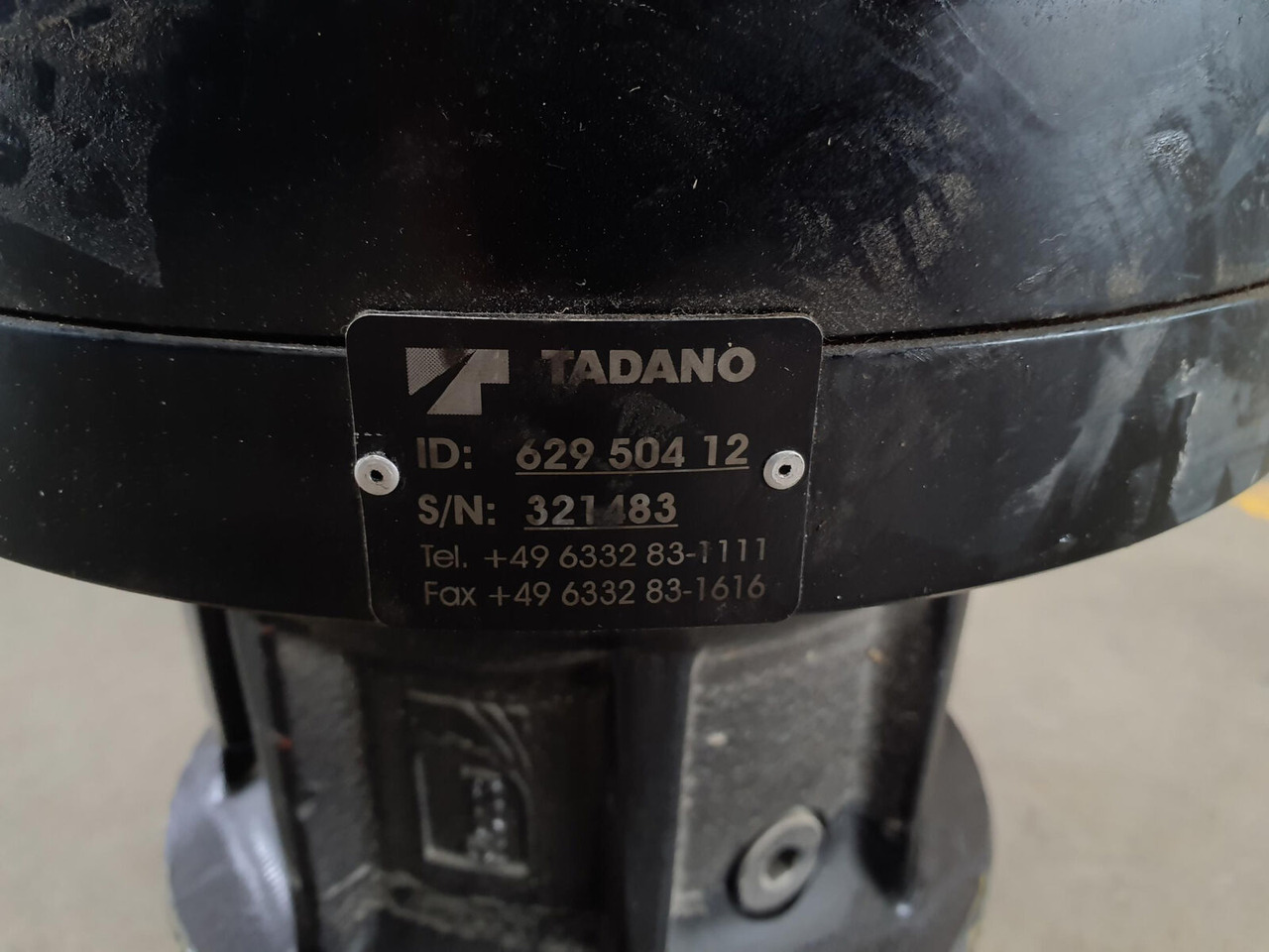 Tadano Faun AC 5.220L-1 Slew gear - Moteur de rotation pour Grue: photos 4 Tadano Faun AC 5.220L-1 Slew gear - Moteur de rotation pour Grue: photos 4