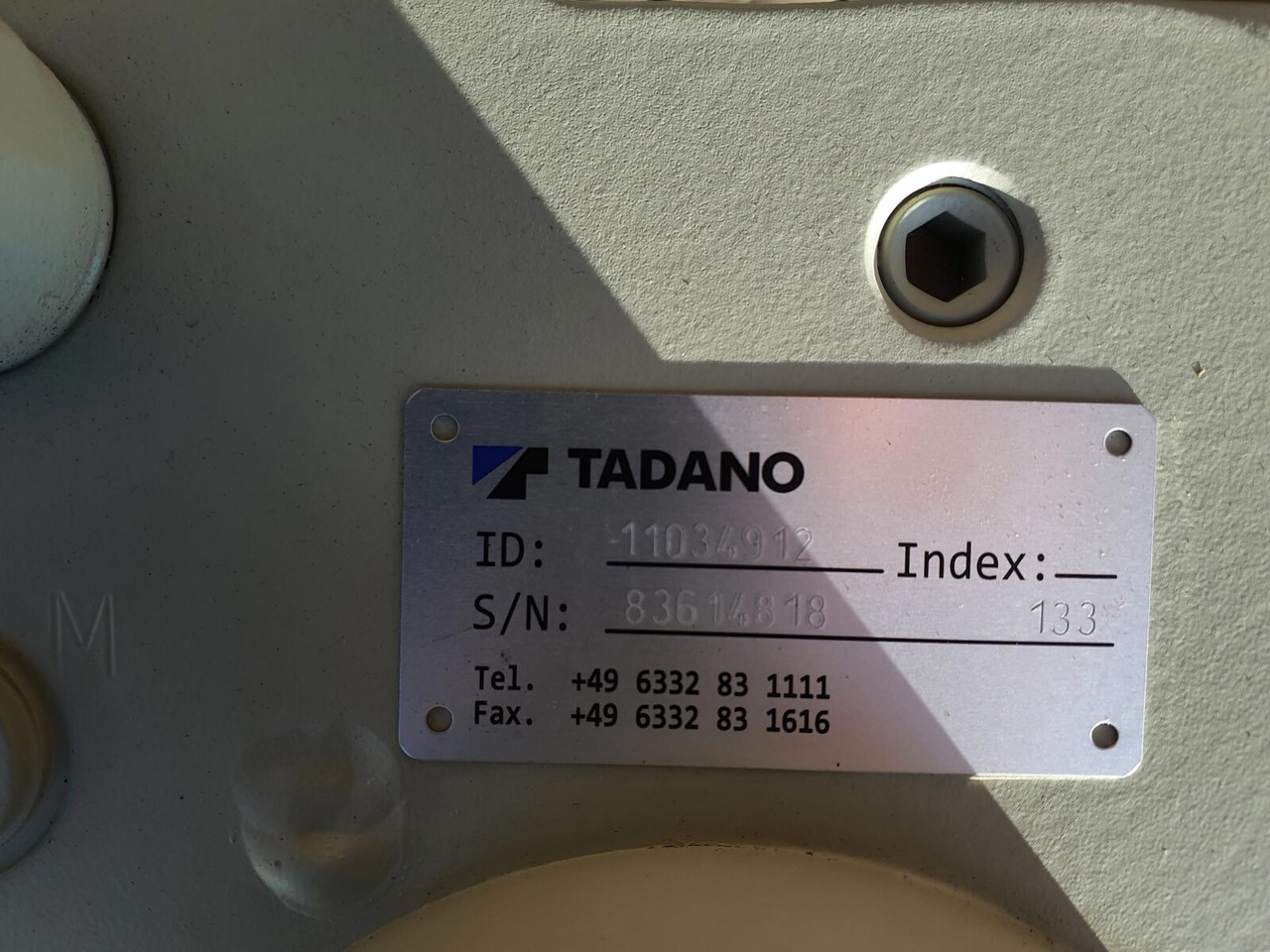 Tadano Faun AC 700 telescopic cylinder - Vérin hydraulique pour Grue mobile: photos 5 Tadano Faun AC 700 telescopic cylinder - Vérin hydraulique pour Grue mobile: photos 5