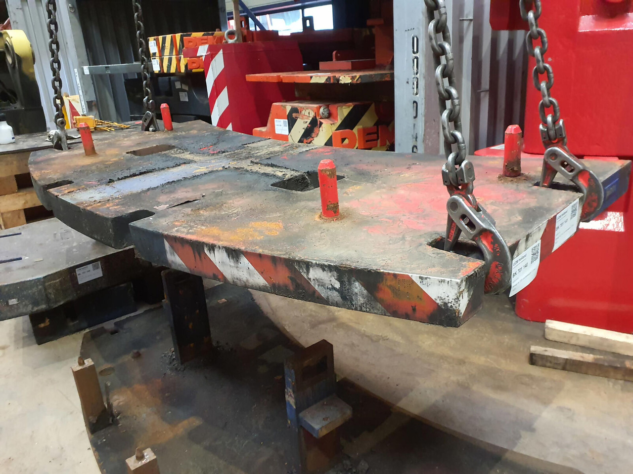 Terex AC 205 Counterweight 2,55 ton - Contrepoids pour Grue mobile: photos 1 Terex AC 205 Counterweight 2,55 ton - Contrepoids pour Grue mobile: photos 1