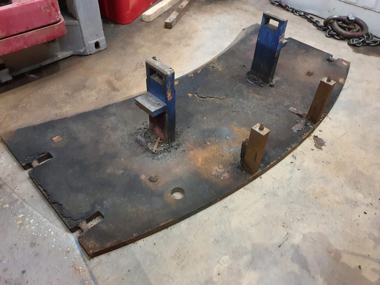 Terex AC 205 counterweight 1,2 ton - Contrepoids pour Grue mobile: photos 3 Terex AC 205 counterweight 1,2 ton - Contrepoids pour Grue mobile: photos 3