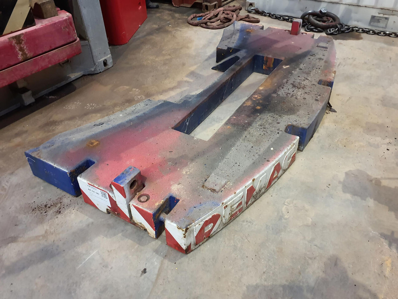 Terex AC 205 counterweight 3,45 ton - Contrepoids pour Grue mobile: photos 1 Terex AC 205 counterweight 3,45 ton - Contrepoids pour Grue mobile: photos 1
