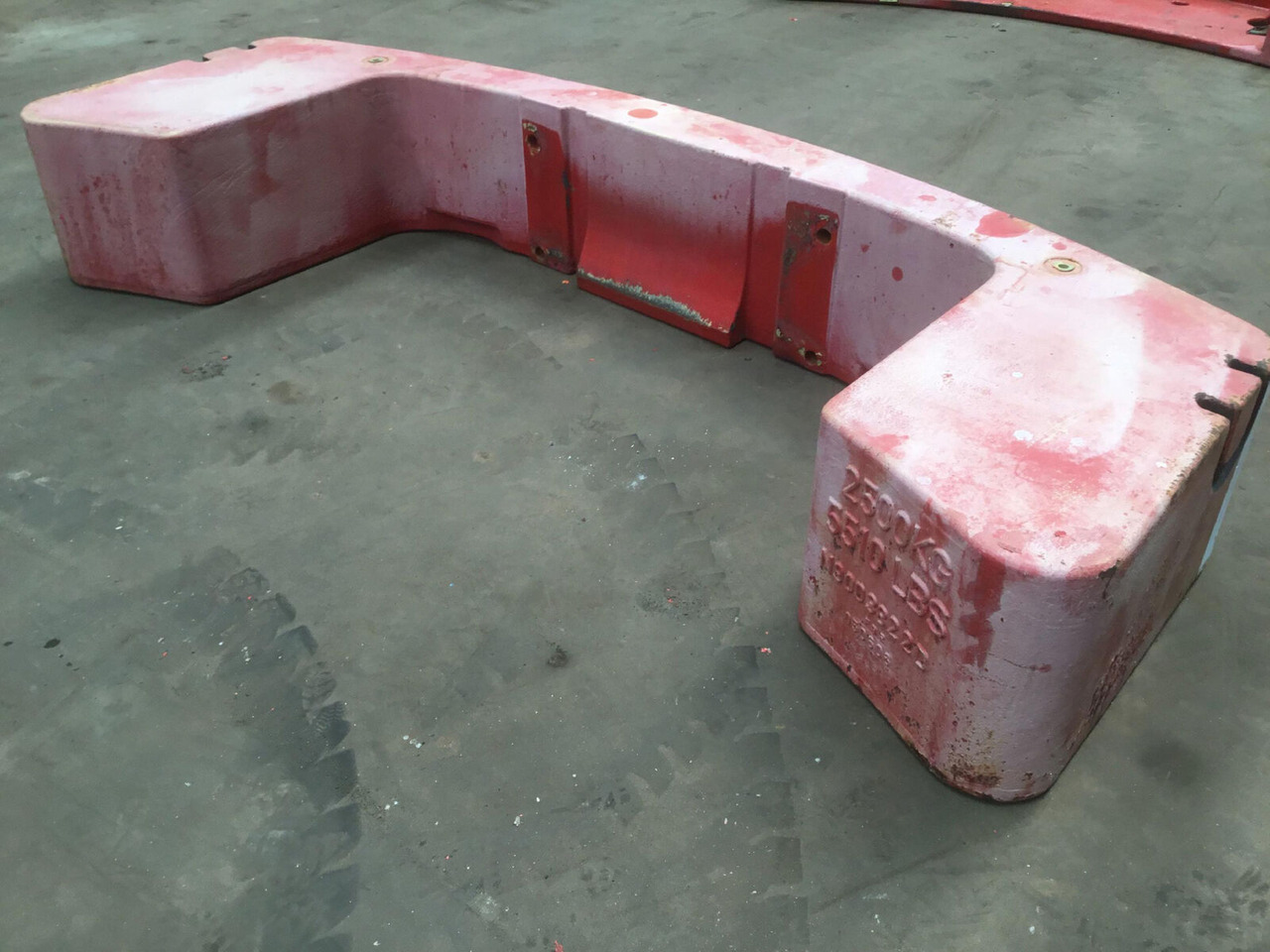 Terex AC 35 counterweight 2,5 ton - Contrepoids pour Grue mobile: photos 4 Terex AC 35 counterweight 2,5 ton - Contrepoids pour Grue mobile: photos 4