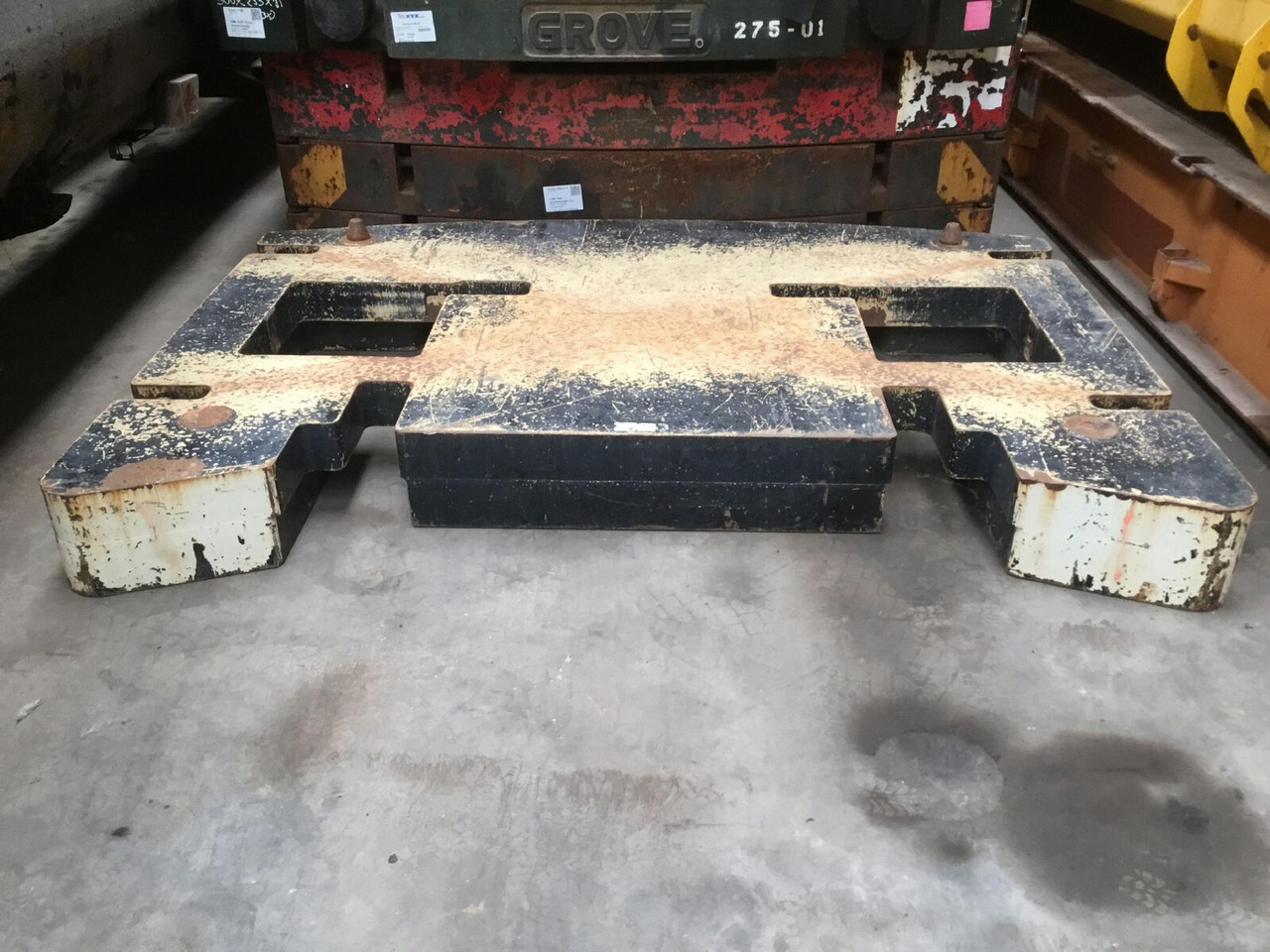 Terex AC 350-1 counterweight 10 ton - Contrepoids pour Grue mobile: photos 3 Terex AC 350-1 counterweight 10 ton - Contrepoids pour Grue mobile: photos 3