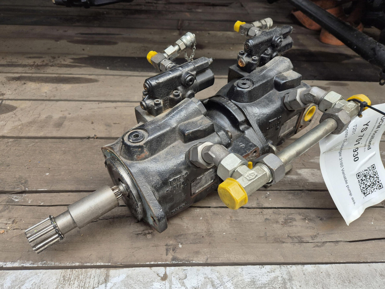 Terex Challenger 3160 Variable pump ass - Pompe hydraulique pour Grue mobile: photos 1 Terex Challenger 3160 Variable pump ass - Pompe hydraulique pour Grue mobile: photos 1