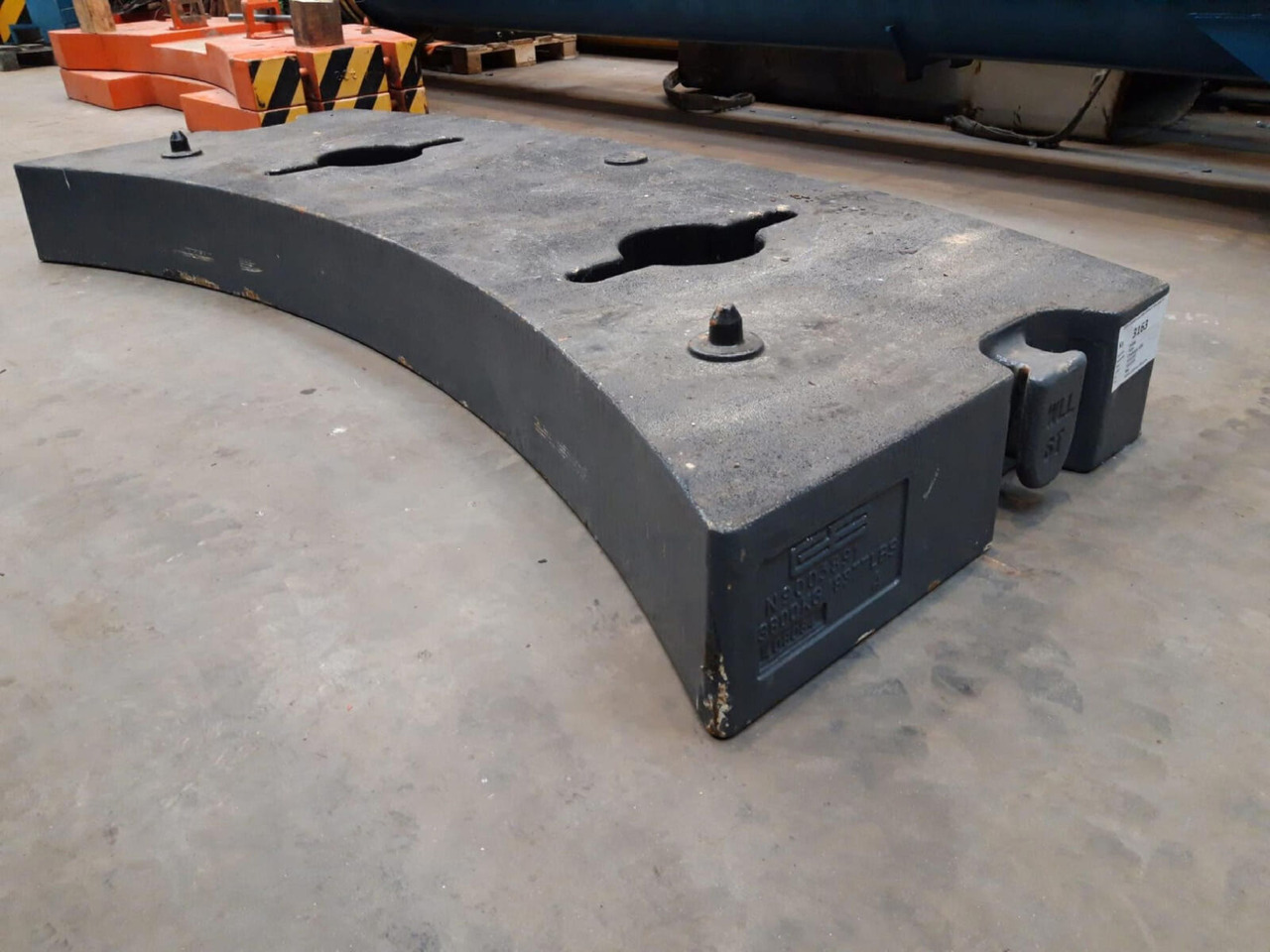 Terex Terex Challenger 4200 counterweight 3,8 ton - Contrepoids pour Grue mobile: photos 4 Terex Terex Challenger 4200 counterweight 3,8 ton - Contrepoids pour Grue mobile: photos 4