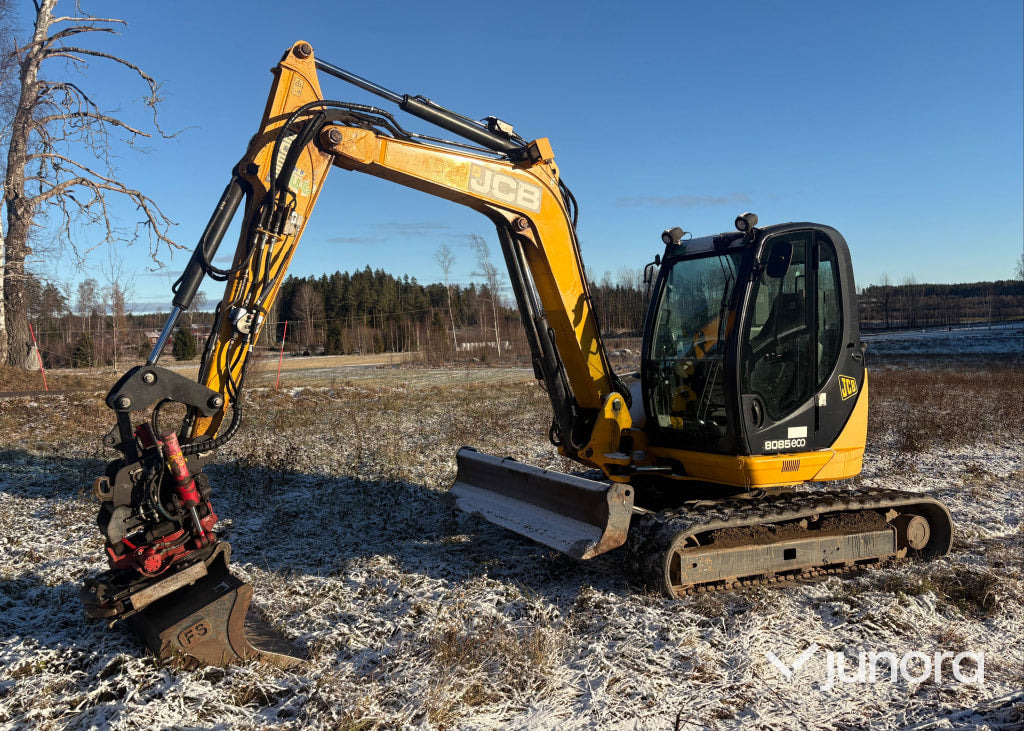 Grävmaskin - JCB, 8085 ZTS - Mini pelle: photos 3 Grävmaskin - JCB, 8085 ZTS - Mini pelle: photos 3