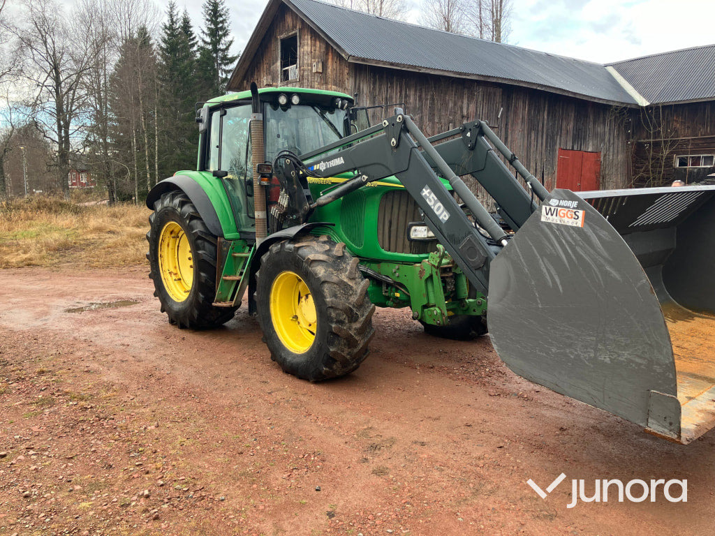 John Deere 6620 med lastare och frontlyft - Tracteur agricole: photos 1 John Deere 6620 med lastare och frontlyft - Tracteur agricole: photos 1