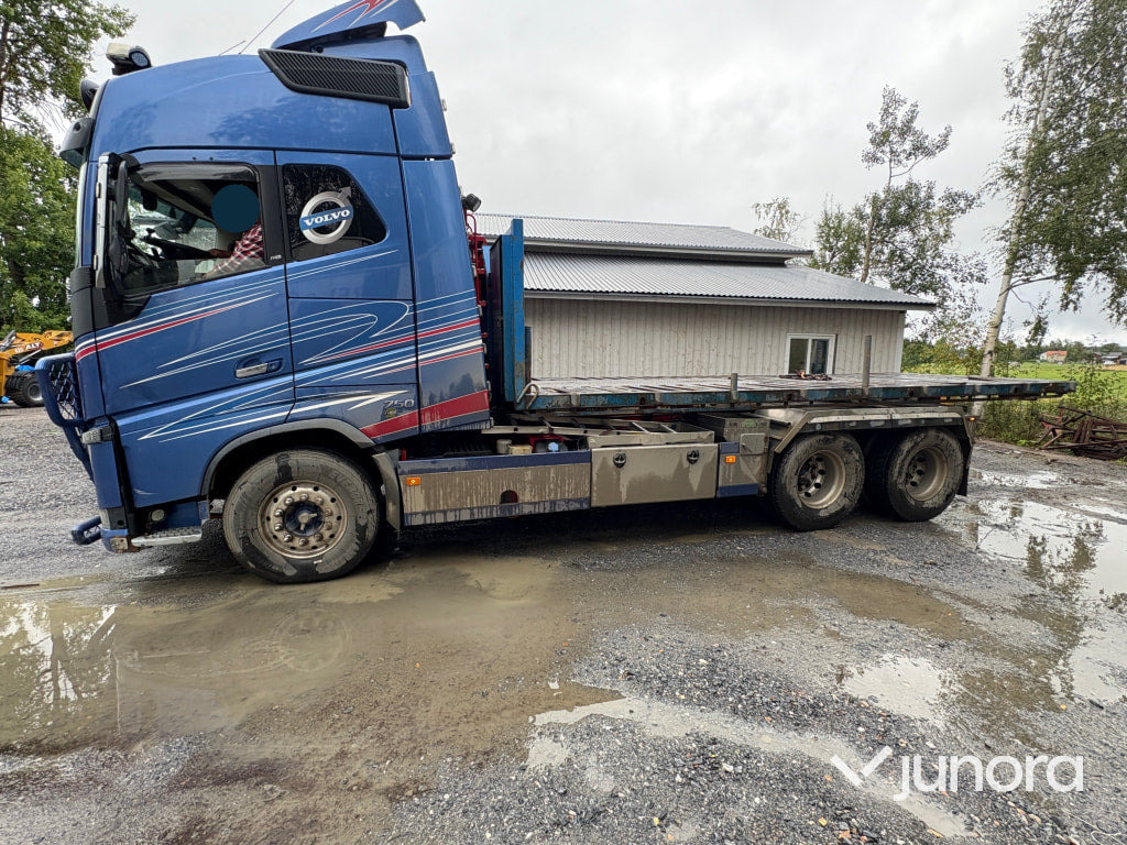 Lastbil - Volvo, FH16 6*4 - Camion plateau: photos 3 Lastbil - Volvo, FH16 6*4 - Camion plateau: photos 3